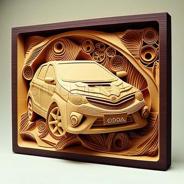3D модель Toyota Corolla Spacio (STL)